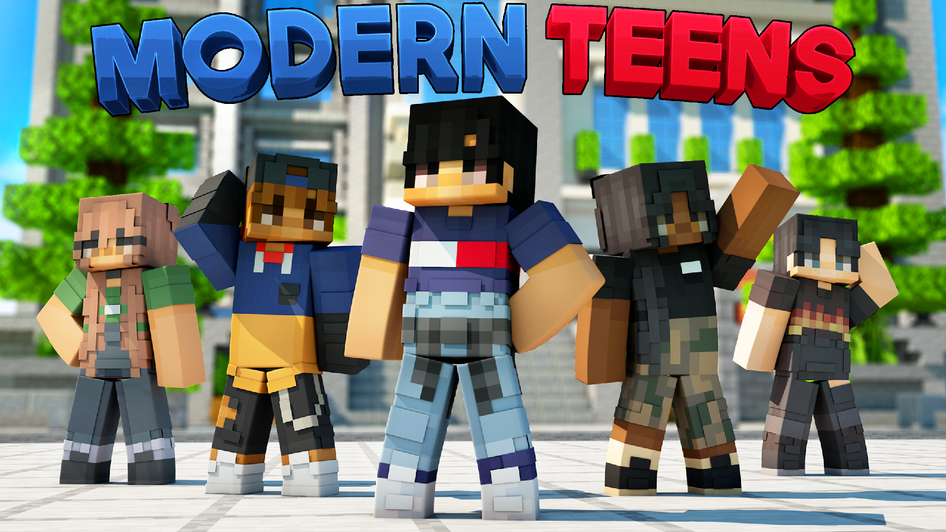 50 Teens Skin Pack in Minecraft Marketplace